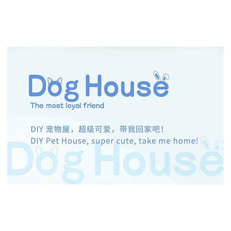 ZHEGAO 612030 NGÔI NHÀ THÚ CƯNG DỄ THƯƠNG CHO CHÓ WANGWANG bộ đồ chơi xếp lắp ráp ghép mô hình DOG HOUSE THE MOST LOYAL FRIEND 681 khối