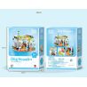 ZHEGAO 612030 NGÔI NHÀ THÚ CƯNG DỄ THƯƠNG CHO CHÓ WANGWANG bộ đồ chơi xếp lắp ráp ghép mô hình DOG HOUSE THE MOST LOYAL FRIEND 681 khối