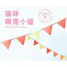ZHEGAO 612031 CABIN THÚ CƯNG DỄ THƯƠNG CỦA HAKIMI bộ đồ chơi xếp lắp ráp ghép mô hình CAT HOUSE GIVE CATS WARM HOME 687 khối