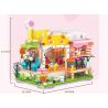 ZHEGAO 612031 CABIN THÚ CƯNG DỄ THƯƠNG CỦA HAKIMI bộ đồ chơi xếp lắp ráp ghép mô hình CAT HOUSE GIVE CATS WARM HOME 687 khối