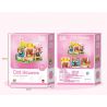 ZHEGAO 612031 CABIN THÚ CƯNG DỄ THƯƠNG CỦA HAKIMI bộ đồ chơi xếp lắp ráp ghép mô hình CAT HOUSE GIVE CATS WARM HOME 687 khối