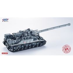 XINGBAO XB-06001 06001 XB06001 non  XE TĂNG T-92 bộ đồ chơi xếp lắp ráp ghép mô hình Creator T92 TANK WITH DIORAMA BATTLE DISPLAY Sáng Tạo 1832 khối