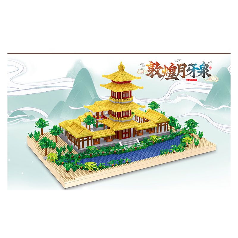 ZHEGAO LZ8311 8311 SUỐI LƯỠI LIỀM ĐÔN HOÀNG bộ đồ chơi xếp lắp ráp ghép mô hình Creator Sáng Tạo 3973 khối