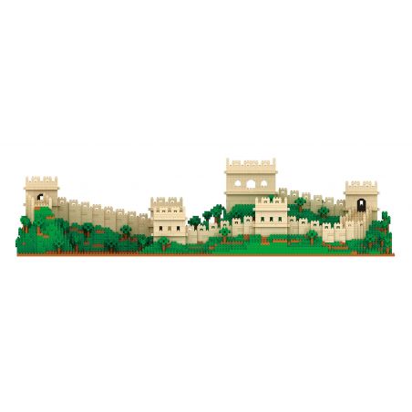 ZHEGAO LZ8022 8022 VẠN LÝ TRƯỜNG THÀNH bộ đồ chơi xếp lắp ráp ghép mô hình Creator Sáng Tạo 4114 khối
