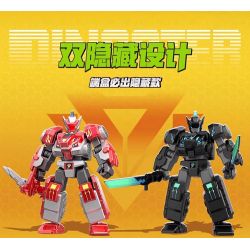 WISE BLOCK AULDEY 580881 TẬP HỢP ANH HÙNG PHI ĐỘI LƯỢNG TỬ MECHA FRENZY bộ đồ chơi xếp lắp ráp ghép mô hình