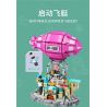 JIALE SPECIAL 33002 NGÔI NHÀ GIÁN ĐIỆP PHI THUYỀN CỦA ANYA bộ đồ chơi xếp lắp ráp ghép mô hình Movie & Game SPY FAMILY Phim Và Trò Chơi 1128 khối