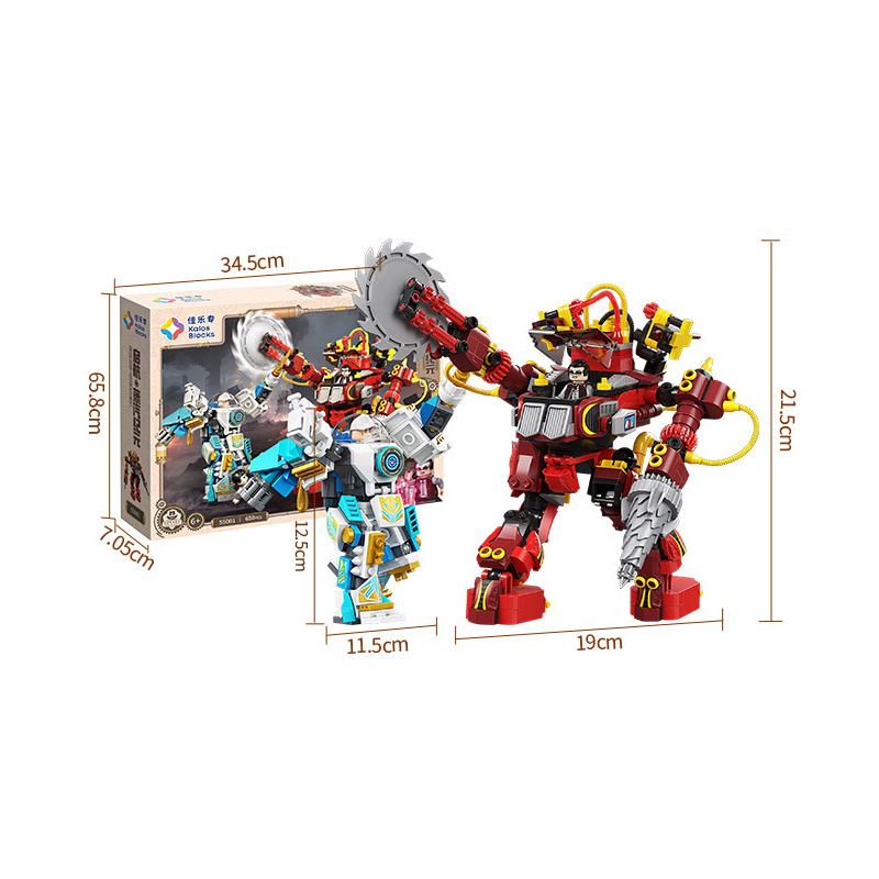 JIALE SPECIAL 55001 RA KHƠI THỜI ĐẠI NƯỚC MECHA WAR DARK bộ đồ chơi xếp lắp ráp ghép mô hình 650 khối