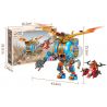 JIALE SPECIAL 55002 ĐẶT BUỒM AGE OF STEAM REAVER ASSAULT bộ đồ chơi xếp lắp ráp ghép mô hình 736 khối