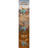 JIALE SPECIAL 55002 ĐẶT BUỒM AGE OF STEAM REAVER ASSAULT bộ đồ chơi xếp lắp ráp ghép mô hình 736 khối