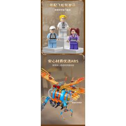 JIALE SPECIAL 55002 ĐẶT BUỒM AGE OF STEAM REAVER ASSAULT bộ đồ chơi xếp lắp ráp ghép mô hình 736 khối