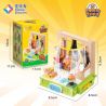 JIALE SPECIAL 54001 CUỘC SỐNG HÀNG NGÀY Ở KAPIBALA THỜI GIAN GIẢI TRÍ bộ đồ chơi xếp lắp ráp ghép mô hình CAPYBARA'S DAILY LIFE 236 khối