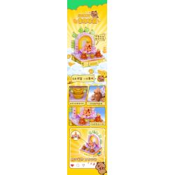 JIALE SPECIAL 54001 CUỘC SỐNG HÀNG NGÀY Ở KAPIBALA THỜI GIAN GIẢI TRÍ bộ đồ chơi xếp lắp ráp ghép mô hình CAPYBARA'S DAILY LIFE 236 khối