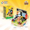 JIALE SPECIAL 54002 CUỘC SỐNG HÀNG NGÀY Ở KAPIBALA BỮA TIỆC BẤT ĐỘNG bộ đồ chơi xếp lắp ráp ghép mô hình CAPYBARA'S DAILY LIFE 193 khối