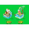 JIALE SPECIAL 54002 CUỘC SỐNG HÀNG NGÀY Ở KAPIBALA BỮA TIỆC BẤT ĐỘNG bộ đồ chơi xếp lắp ráp ghép mô hình CAPYBARA'S DAILY LIFE 193 khối
