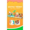 JIALE SPECIAL 54003 CUỘC SỐNG HÀNG NGÀY CỦA KAPIBALA FAT HOUSE bộ đồ chơi xếp lắp ráp ghép mô hình CAPYBARA'S DAILY LIFE 193 khối
