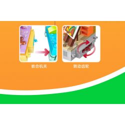 JIALE SPECIAL 54003 CUỘC SỐNG HÀNG NGÀY CỦA KAPIBALA FAT HOUSE bộ đồ chơi xếp lắp ráp ghép mô hình CAPYBARA'S DAILY LIFE 193 khối