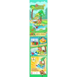 JIALE SPECIAL 54003 CUỘC SỐNG HÀNG NGÀY CỦA KAPIBALA FAT HOUSE bộ đồ chơi xếp lắp ráp ghép mô hình CAPYBARA'S DAILY LIFE 193 khối