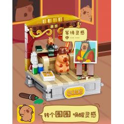 JIALE SPECIAL 54003 CUỘC SỐNG HÀNG NGÀY CỦA KAPIBALA FAT HOUSE bộ đồ chơi xếp lắp ráp ghép mô hình CAPYBARA'S DAILY LIFE 193 khối