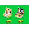 JIALE SPECIAL 54005 CUỘC SỐNG HÀNG NGÀY Ở CAPIBALA ĐI LẠI bộ đồ chơi xếp lắp ráp ghép mô hình CAPYBARA'S DAILY LIFE 244 khối