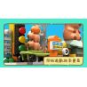 JIALE SPECIAL 54005 CUỘC SỐNG HÀNG NGÀY Ở CAPIBALA ĐI LẠI bộ đồ chơi xếp lắp ráp ghép mô hình CAPYBARA'S DAILY LIFE 244 khối