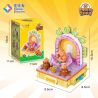 JIALE SPECIAL 54007 CUỘC SỐNG HÀNG NGÀY CỦA KAPIBALA CỐ GẮNG HẾT SỨC ĐỂ LÀM GIÀU bộ đồ chơi xếp lắp ráp ghép mô hình CAPYBARA'S DAILY LIFE 150 khối