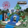 XINGBAO XB-09001 09001 XB09001 non  KHU TIỂU CẢNH bộ đồ chơi xếp lắp ráp ghép mô hình Minecraft BLOCK WORLD Game Xây Dựng 363 khối
