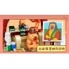 JIALE SPECIAL 54008 CUỘC SỐNG HÀNG NGÀY CỦA KAPIBALA KHÔNG CÓ TÍNH SÁNG TẠO bộ đồ chơi xếp lắp ráp ghép mô hình CAPYBARA'S DAILY LIFE 183 khối