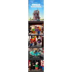 JIALE SPECIAL 30018 PINLEJIA NGÔI NHÀ CỦA NHỮNG SƯU TẬP bộ đồ chơi xếp lắp ráp ghép mô hình 1425 khối