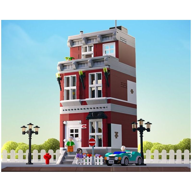 JIALE SPECIAL 30018 PINLEJIA NGÔI NHÀ CỦA NHỮNG SƯU TẬP bộ đồ chơi xếp lắp ráp ghép mô hình 1425 khối