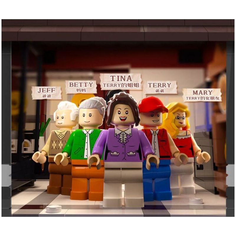 JIALE SPECIAL 30018 PINLEJIA NGÔI NHÀ CỦA NHỮNG SƯU TẬP bộ đồ chơi xếp lắp ráp ghép mô hình 1425 khối