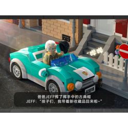 JIALE SPECIAL 30018 PINLEJIA NGÔI NHÀ CỦA NHỮNG SƯU TẬP bộ đồ chơi xếp lắp ráp ghép mô hình 1425 khối