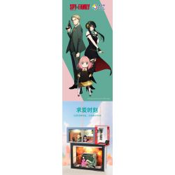 JIALE SPECIAL 33003 SPY PLAY HOUSE THỜI GIAN TÁN TỈNH bộ đồ chơi xếp lắp ráp ghép mô hình Movie & Game SPY FAMILY Phim Và Trò Chơi 781 khối
