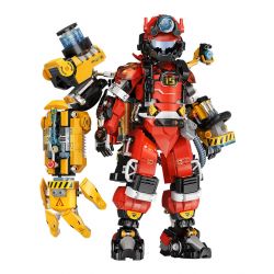 IBLOCK IB1101 1101 CITY DREAM HERO GIẢI CỨU VƯỢT RANH GIỚI bộ đồ chơi xếp lắp ráp ghép mô hình CITY DREAM HEROES 1240 khối