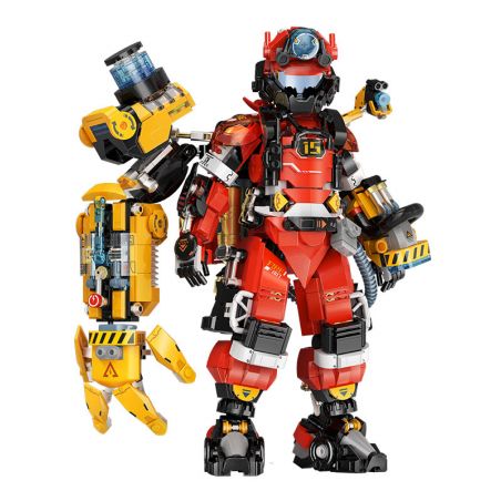 IBLOCK IB1101 1101 CITY DREAM HERO GIẢI CỨU VƯỢT RANH GIỚI bộ đồ chơi xếp lắp ráp ghép mô hình CITY DREAM HEROES 1240 khối