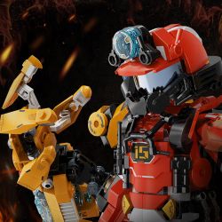 IBLOCK IB1101 1101 CITY DREAM HERO GIẢI CỨU VƯỢT RANH GIỚI bộ đồ chơi xếp lắp ráp ghép mô hình CITY DREAM HEROES 1240 khối