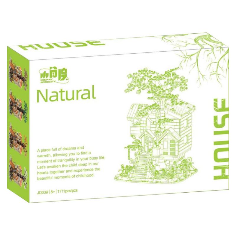 SMALL ANGLE JD039 NHÀ TRÊN CÂY BỐN MÙA bộ đồ chơi xếp lắp ráp ghép mô hình Creator NATURAL HOUSE Sáng Tạo 1711 khối SMALL ANGLE JD039 NHÀ TRÊN CÂY BỐN MÙA bộ đồ chơi xếp lắp ráp ghép mô hình Creator NATURAL HOUSE Sáng Tạo 1711 khối
