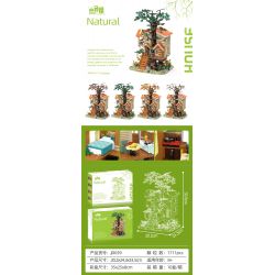 SMALL ANGLE JD039 NHÀ TRÊN CÂY BỐN MÙA bộ đồ chơi xếp lắp ráp ghép mô hình Creator NATURAL HOUSE Sáng Tạo 1711 khối SMALL ANGLE JD039 NHÀ TRÊN CÂY BỐN MÙA bộ đồ chơi xếp lắp ráp ghép mô hình Creator NATURAL HOUSE Sáng Tạo 1711 khối