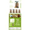 SMALL ANGLE JD039 NHÀ TRÊN CÂY BỐN MÙA bộ đồ chơi xếp lắp ráp ghép mô hình Creator NATURAL HOUSE Sáng Tạo 1711 khối