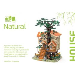 SMALL ANGLE JD039 NHÀ TRÊN CÂY BỐN MÙA bộ đồ chơi xếp lắp ráp ghép mô hình Creator NATURAL HOUSE Sáng Tạo 1711 khối SMALL ANGLE JD039 NHÀ TRÊN CÂY BỐN MÙA bộ đồ chơi xếp lắp ráp ghép mô hình Creator NATURAL HOUSE Sáng Tạo 1711 khối