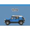 HAPPY BUILD SHINEYU XINYU PANGU PRO BLOCKS PB8806 8806 XE ĐỊA HÌNH TOYOTA CRUISER FJ40 bộ đồ chơi xếp lắp ráp ghép mô hình Racers Đua Tốc Độ 622 khối