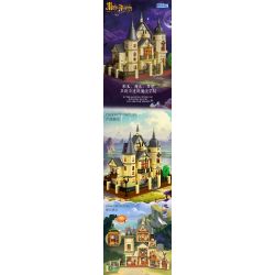 ZHEGAO 613004 HỌC VIỆN PHÉP THUẬT bộ đồ chơi xếp lắp ráp ghép mô hình Creator MAGIC ACADEMY Sáng Tạo 2925 khối