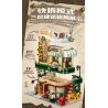 INBRIXX 880035 CÔNG TY THÁM TỬ TƯ KUMAMON bộ đồ chơi xếp lắp ráp ghép mô hình 1286 khối