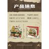 INBRIXX 880035 CÔNG TY THÁM TỬ TƯ KUMAMON bộ đồ chơi xếp lắp ráp ghép mô hình 1286 khối