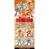 MINGDI LEIBAO K2047 2047 TÂY DU KÝ MECHA 4 MẪU ĐƯỜNG TĂNG NGỘ KHÔNG BÁT GIỚI SA bộ đồ chơi xếp lắp ráp ghép mô hình 637 khối