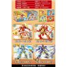 MINGDI LEIBAO K2047 2047 TÂY DU KÝ MECHA 4 MẪU ĐƯỜNG TĂNG NGỘ KHÔNG BÁT GIỚI SA bộ đồ chơi xếp lắp ráp ghép mô hình 637 khối