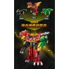 KEEPPLEY 82001 SUPER SENTAI ZYUDEN KHỦNG LONG BẠO CHÚA bộ đồ chơi xếp lắp ráp ghép mô hình Technic Kỹ Thuật Công Nghệ Cao Mô Hình Phương Tiện 465 khối