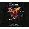 KEEPPLEY 82001 SUPER SENTAI ZYUDEN KHỦNG LONG BẠO CHÚA bộ đồ chơi xếp lắp ráp ghép mô hình Technic Kỹ Thuật Công Nghệ Cao Mô Hình Phương Tiện 465 khối