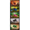 KEEPPLEY 82002 SUPER SENTAI JUDEN KIẾM KIM LONG bộ đồ chơi xếp lắp ráp ghép mô hình Technic Kỹ Thuật Công Nghệ Cao Mô Hình Phương Tiện 204 khối