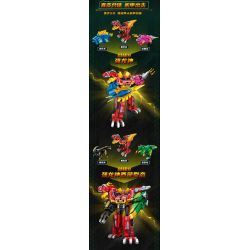 KEEPPLEY 82003 SUPER SENTAI ZYUDEN RỒNG KIM CƯƠNG bộ đồ chơi xếp lắp ráp ghép mô hình Technic Kỹ Thuật Công Nghệ Cao Mô Hình Phương Tiện 149 khối