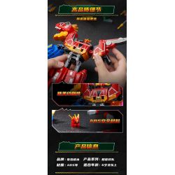 KEEPPLEY 82003 SUPER SENTAI ZYUDEN RỒNG KIM CƯƠNG bộ đồ chơi xếp lắp ráp ghép mô hình Technic Kỹ Thuật Công Nghệ Cao Mô Hình Phương Tiện 149 khối